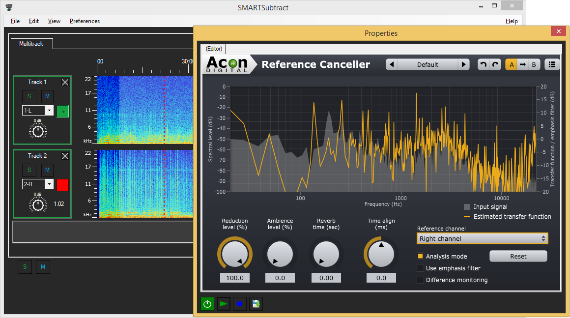 SMARTSubtract Acon Plugin