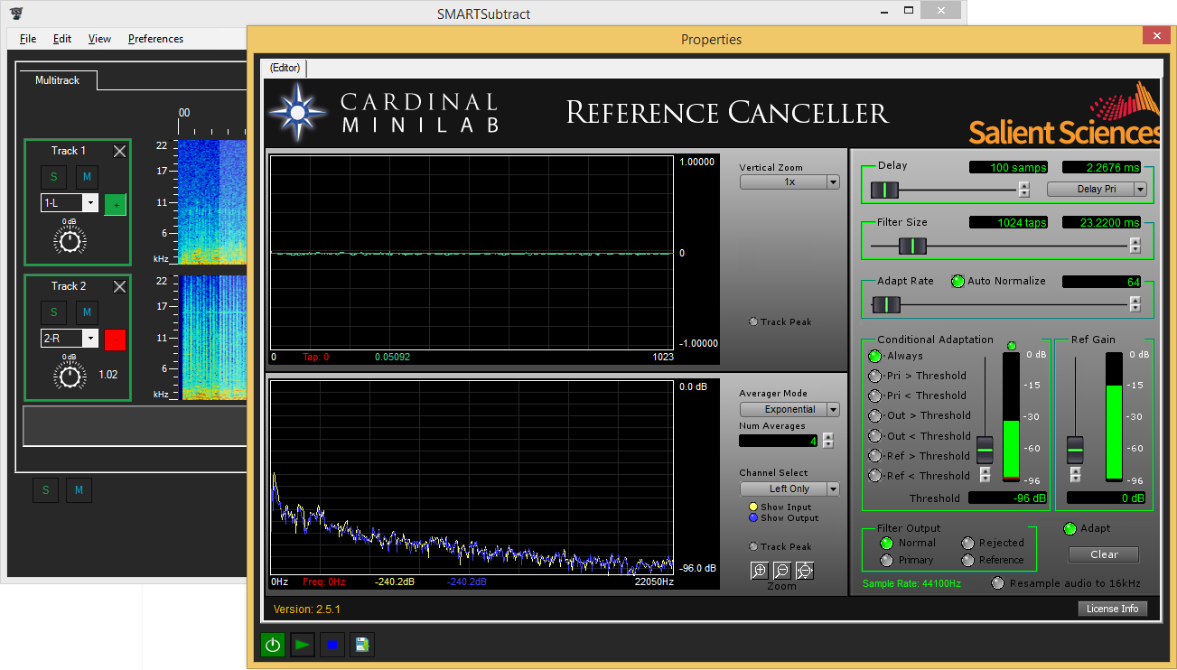 SMARTSubtract Minilab Plugin